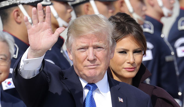 Melania Trump, Donald Trump