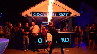 Noštromo bar Vir – otvorenje & fire flame show, Foto:Iva Perinčić