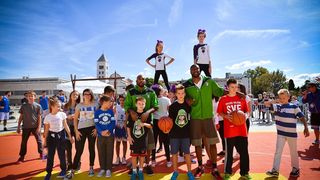 ZDBT: Kids day u društvu košarkaških velikana ; foto Iva Perinčić