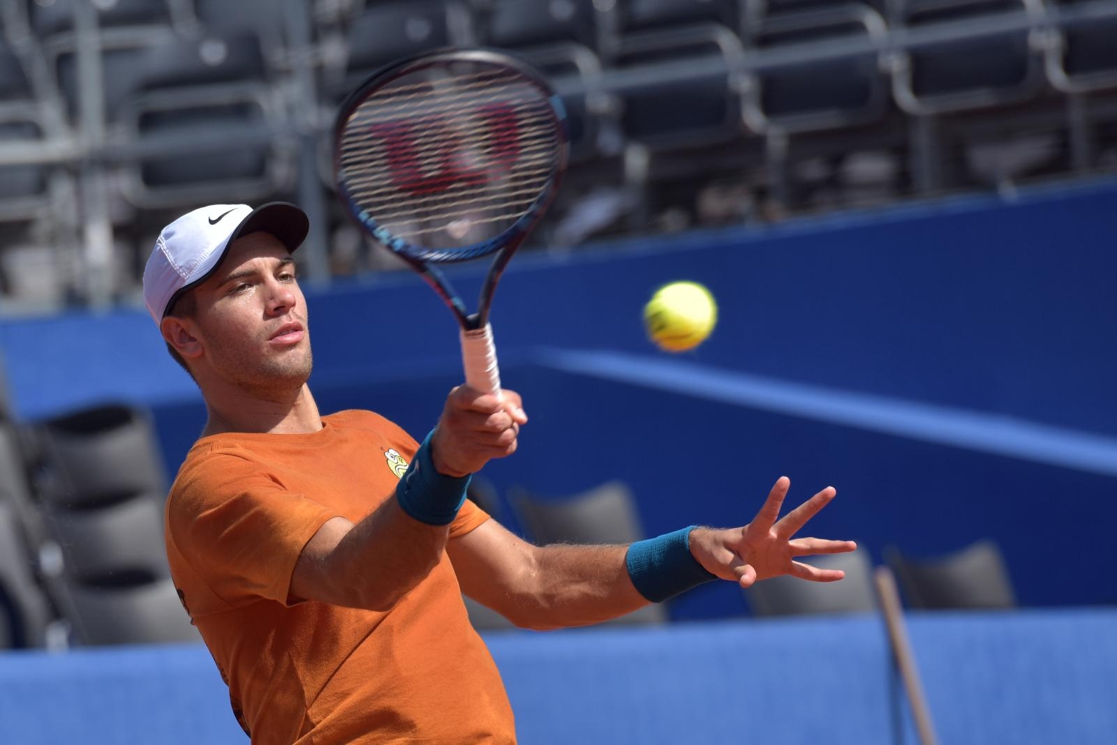 Trening Borne Ćorića uoči Davis Cup meča između Hrvatske i SAD-a Trening Borne Ćorića uoči Davis Cup meča između Hrvatske i SAD-a