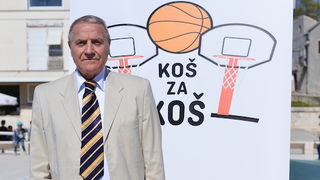 Giussepe Giergia. Košarkaške legende zaigrale sa Zadranima na Forumu Giussepe Giergia. Košarkaške legende zaigrale sa Zadranima na Forumu