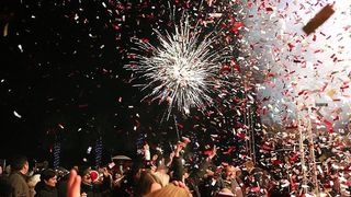 Spektakularni doček Nove 2017. godiner u Viru