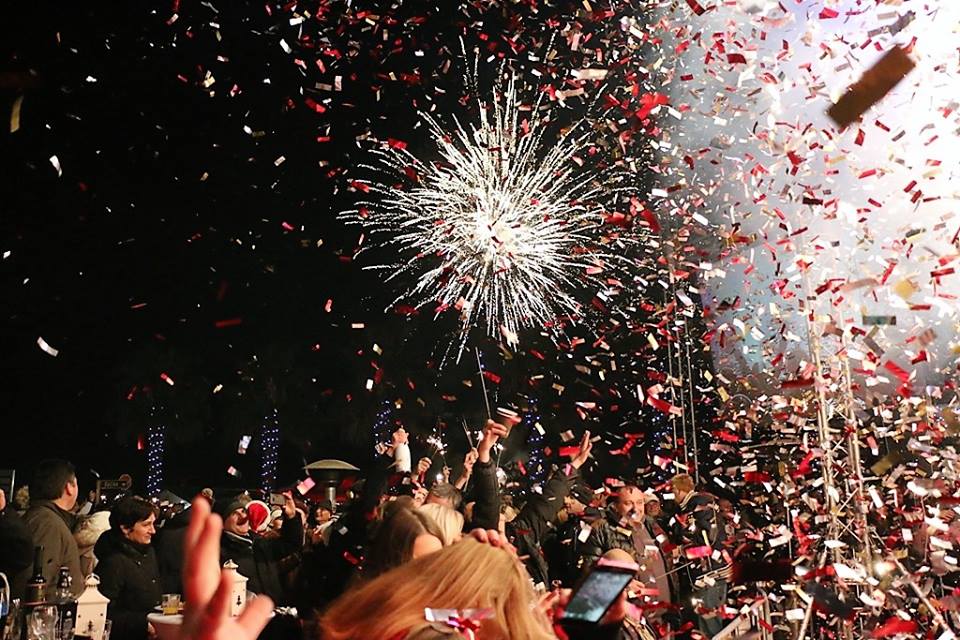 Spektakularni doček Nove 2017. godiner u Viru