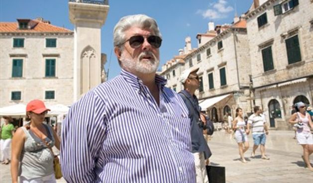 George Lucas u Dubrovniku (foto: Siniša Sunara / Cropix)