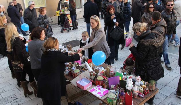 Vukovaru ZaDar na Narodnom trgu, foto: Iva Perinčić