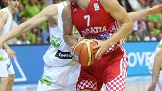 Europsko prvenstvo u kosarci Eurobasket Slovenija 2013., skupina C. Slovenija – Hrvatska 74-76. Photo: Igor Kralj/PIXSELL Europsko prvenstvo u kosarci Eurobasket Slovenija 2013., skupina C. Slovenija – Hrvatska 74-76. Photo: Igor Kralj/PIXSELL
