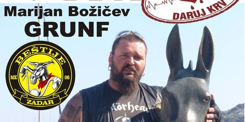 Sjećanje na Grunfa: U četvrtak humanitarna akcija darivanja krvi