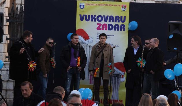 Vukovaru ZaDar na Narodnom trgu, foto: Iva Perinčić