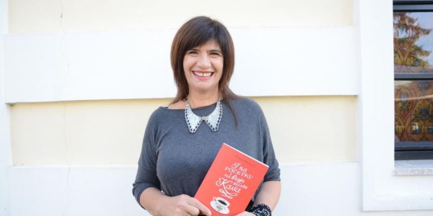 Zabok – Konferencija za medije povodom Dana Ksavera Sandora Gjalskog na kojoj je predstavljena i dobitnica knjizevne nagrade Gjalski Julijana Matanovic. Photo: Matija Topolovec/PIXSELL Zabok – Konferencija za medije povodom Dana Ksavera Sandora Gjalskog na kojoj je predstavljena i dobitnica knjizevne nagrade Gjalski Julijana Matanovic. Photo: Matija Topolovec/PIXSELL