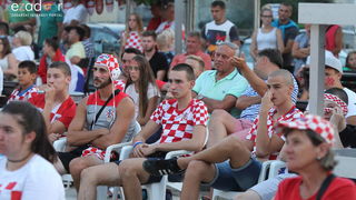 Bibinje: Navijanje za Vatrene i fešta nakon pobjede nad Engleskom