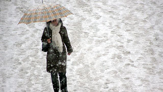 Snijeg u Zadru, 17. prosinca 2009, Foto: Saša Čuka