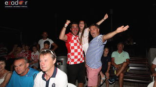 Bibinje: Navijanje za Vatrene i fešta nakon pobjede nad Engleskom