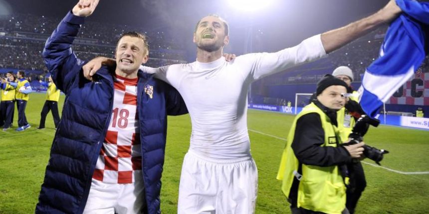 Stadion Maksimir, Zagreb – Dodatne kvalifikacije za SP 2014., Hrvatska – Island 2-0, Fešta nakon utakmice. Foto: PIXSELL Stadion Maksimir, Zagreb – Dodatne kvalifikacije za SP 2014., Hrvatska – Island 2-0, Fešta nakon utakmice. Foto: PIXSELL