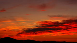Prekrasan listopadski zalazak sunca u Zadru Prekrasan listopadski zalazak sunca u Zadru