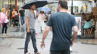 Zagreb: Ricky Martin prošetao gradom u društvu partnera Jwana i Viktora Drage Zagreb: Ricky Martin prošetao gradom u društvu partnera Jwana i Viktora Drage