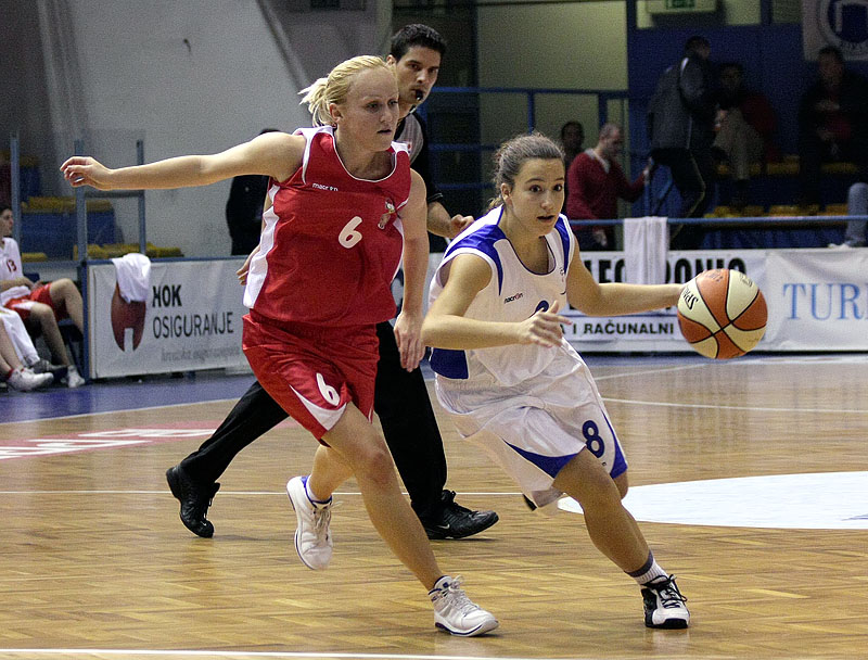 Gloria Sikirić, ŽKK Zadar – ŽKK Croatia