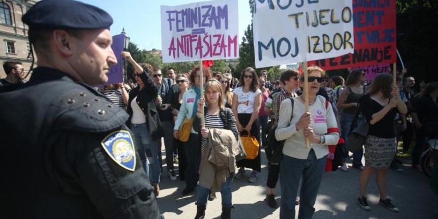 U Zagrebu dva suprotstavljena mimiohoda o pobačaju i reproduktivnom zdravlju, foto: PIXSELL