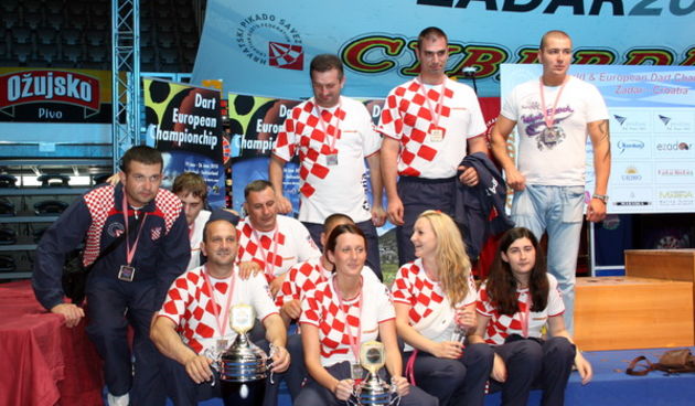 Zatvaranje 1. Svjetskog i 14. Europskog prvenstva u el. pikadu, Zadar 27.lipnja 2009.