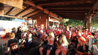 Bibinje: Navijanje za Vatrene i fešta nakon pobjede nad Rusijom