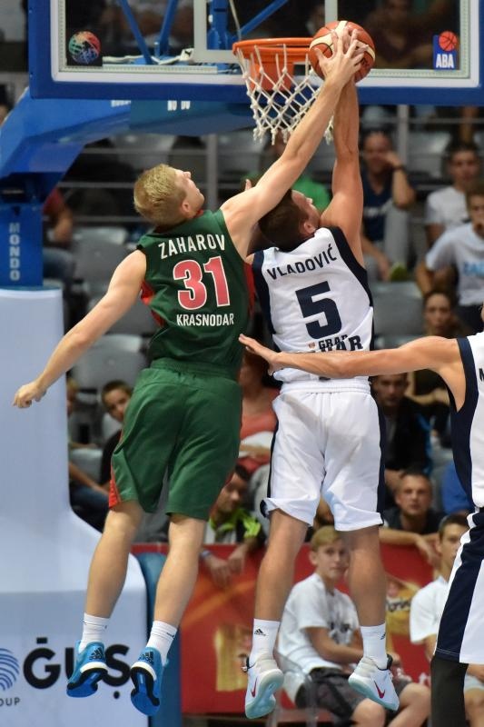 ZDBT 2016, utakmica za 3. mjesto: KK Zadar – Lokomotiv Kuban 75-67. Jakov Vladović.