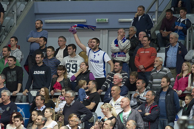 ABA liga, 26. kolo: KK Zadar – KK Union Olimpija 77-75, Foto: Kristijan Orlić