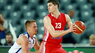 Arena Zagreb, Zagreb – Pripremni turnir za EuroBasket 2015., Hrvatska – Estonija. Photo: Igor Kralj i Marko Lukunic/PIXSELL Arena Zagreb, Zagreb – Pripremni turnir za EuroBasket 2015., Hrvatska – Estonija. Photo: Igor Kralj i Marko Lukunic/PIXSELL
