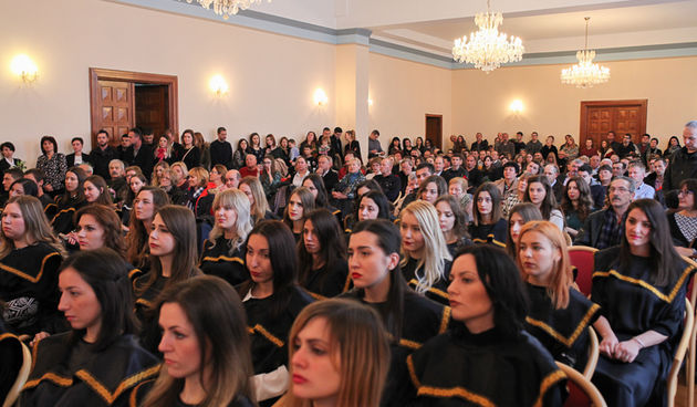 Promocija magistara različitih struka na Sveučilištu u Zadru