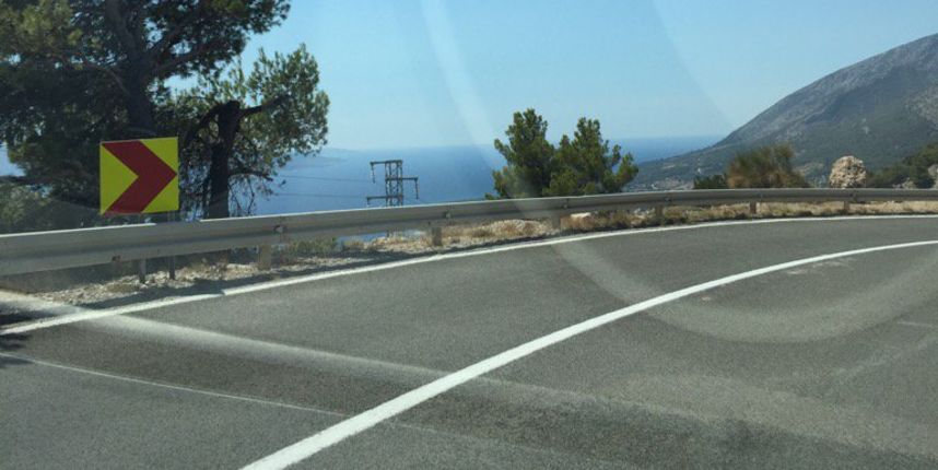 Jadranka Kosor – fotkanje u vožnji Jadranka Kosor – fotkanje u vožnji