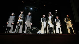 Rijeka, 250212.
U organizaciji muzeja starih racunala Peek & Poke u Hrvatskom kulturnom domu (HKD) na Susaku prikazana je prva klingonska opera na svijetu u izvedbi nizozemskog teatra Zeebelt. Opera pod nazivom U na jeziku je Klingonaca, izmisljenog ratni Rijeka, 250212.
U organizaciji muzeja starih racunala Peek & Poke u Hrvatskom kulturnom domu (HKD) na Susaku prikazana je prva klingonska opera na svijetu u izvedbi nizozemskog teatra Zeebelt. Opera pod nazivom U na jeziku je Klingonaca, izmisljenog ratni