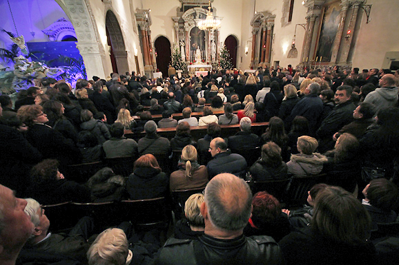 Božićni klapski koncert u crkvi Sv. Frane (foto:Saša Čuka)