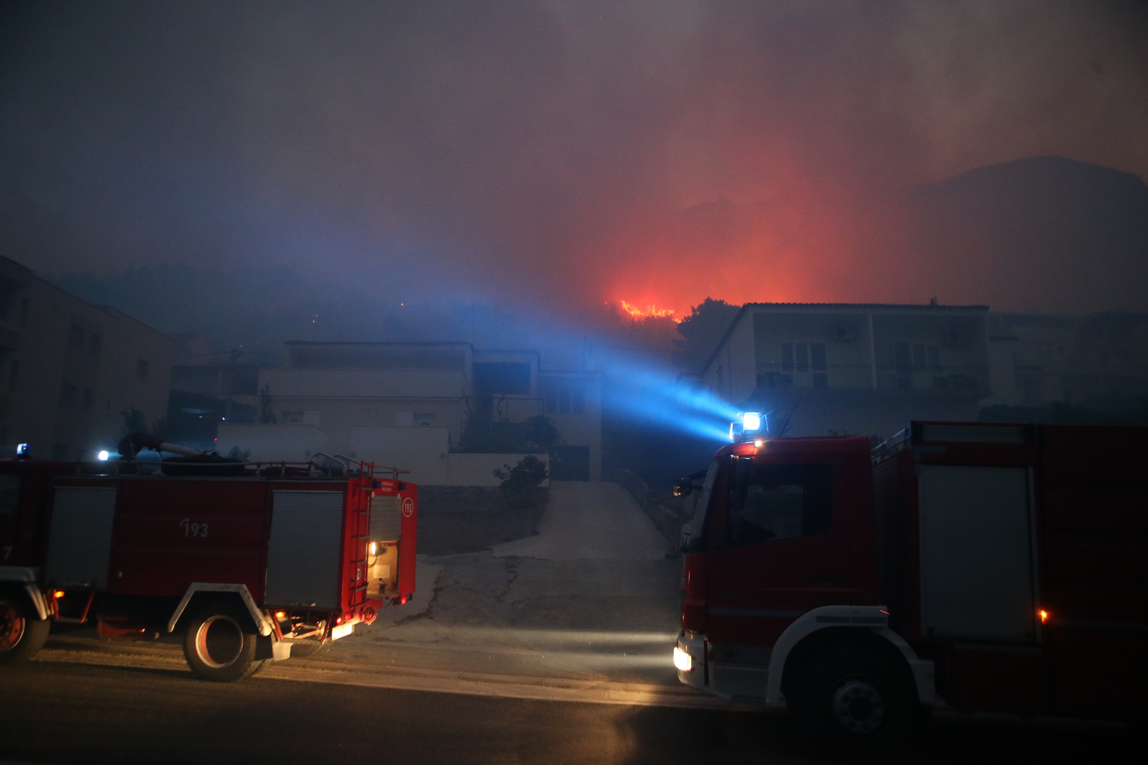 Požar u Tučepima Požar u Tučepima