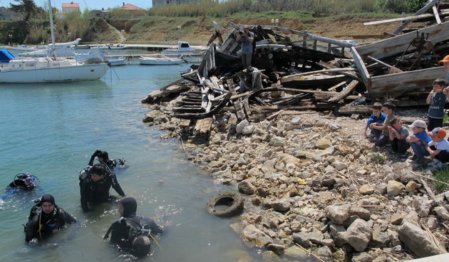 “Plava čistka” – zajednička akcija ronioca i volontera