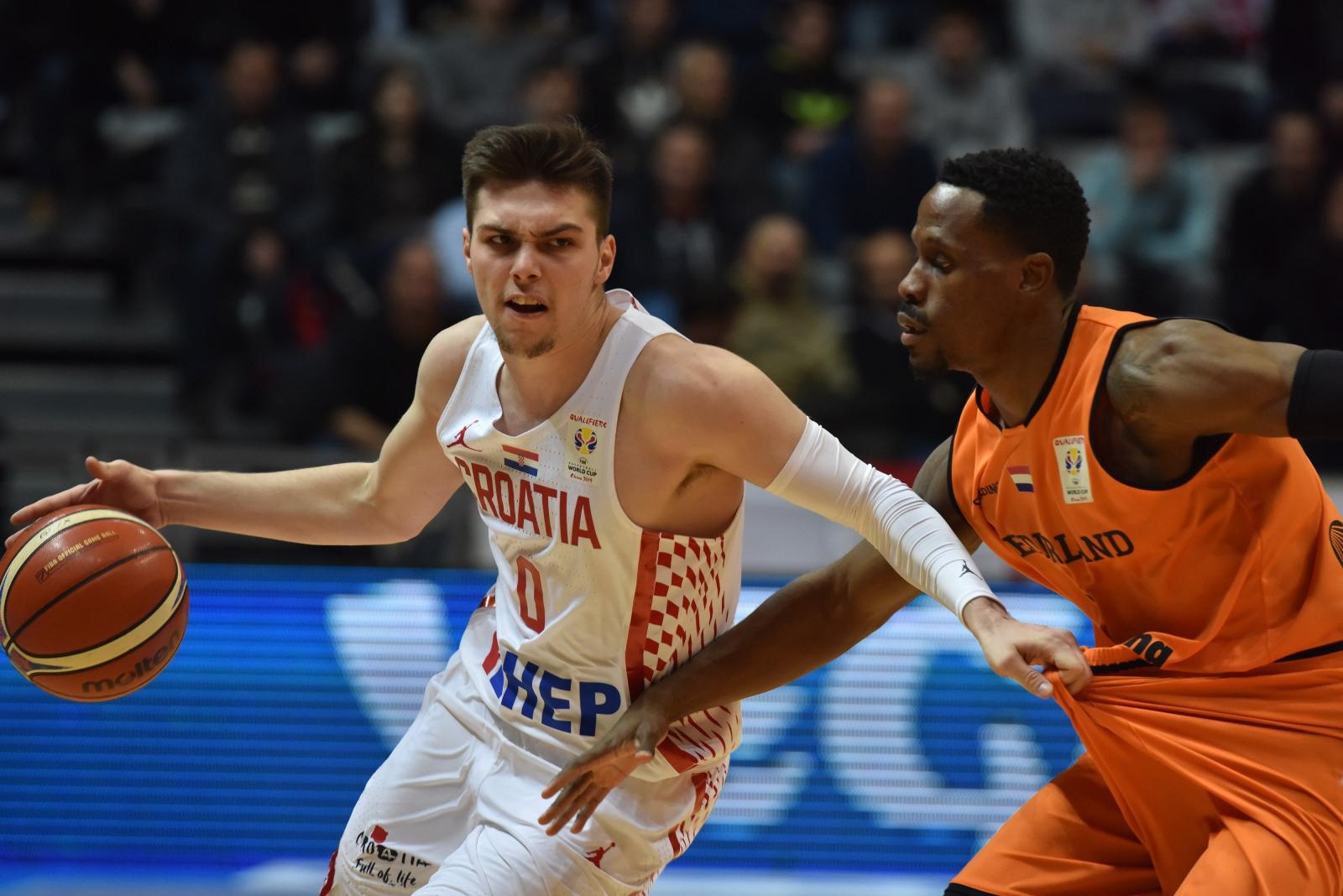 Kvalifikacijska utakmica za FIBA Svjetski kup 2019., skupina D, 4. kolo, Hrvatska – Nizozemska Kvalifikacijska utakmica za FIBA Svjetski kup 2019., skupina D, 4. kolo, Hrvatska – Nizozemska