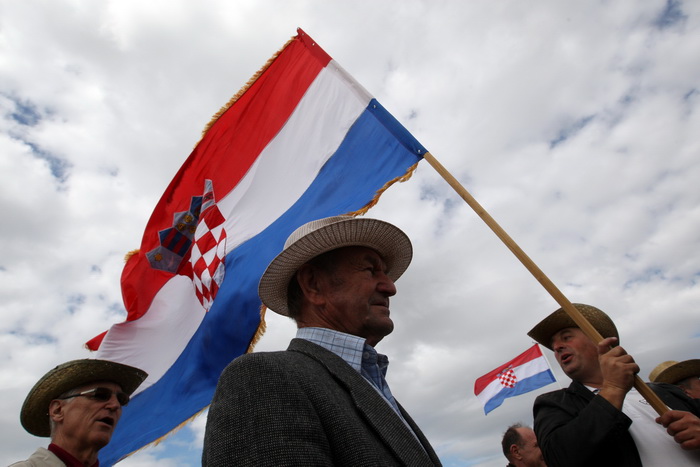 Jankolovica, Biograd, 150912. 
U Jankolovici kraj Biograda odrzan je drugi dan 59. Svjetskog prvenstva u oranju. Ovo natjecanje u oranju odrzava se od 1953. godine, a Hrvatska se ukljucila 2005. godine.
Na fotografiji: detalj s manifestacije. 
Foto: Jure