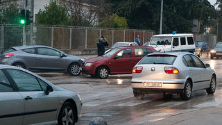 Prometna nesreća na križanju Radićeve i Tuđmanove, Foto: Leo Banić