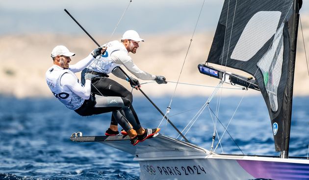 OI Pariz 2024: Braća Fantela u klasi 49er na regatnom polju u Marseilleu