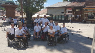 Hrvatska košarkaška reprezentacija u kolicima nastupila na EP divizije B u Sarajevu Hrvatska košarkaška reprezentacija u kolicima nastupila na EP divizije B u Sarajevu