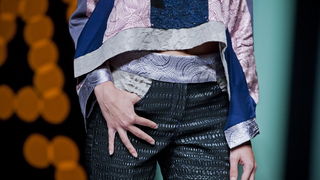 Zagreb, 201012.
U shopping centru Westgate od 18.-20.10. odrzava se modna revija Cro A Porter.
Na fotografiji: revija Juraj Zigman.
Foto: Neja Markicevic / CROPIX