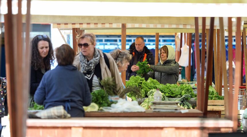 Zadarska tržnica i ribarnica na Veliki petak