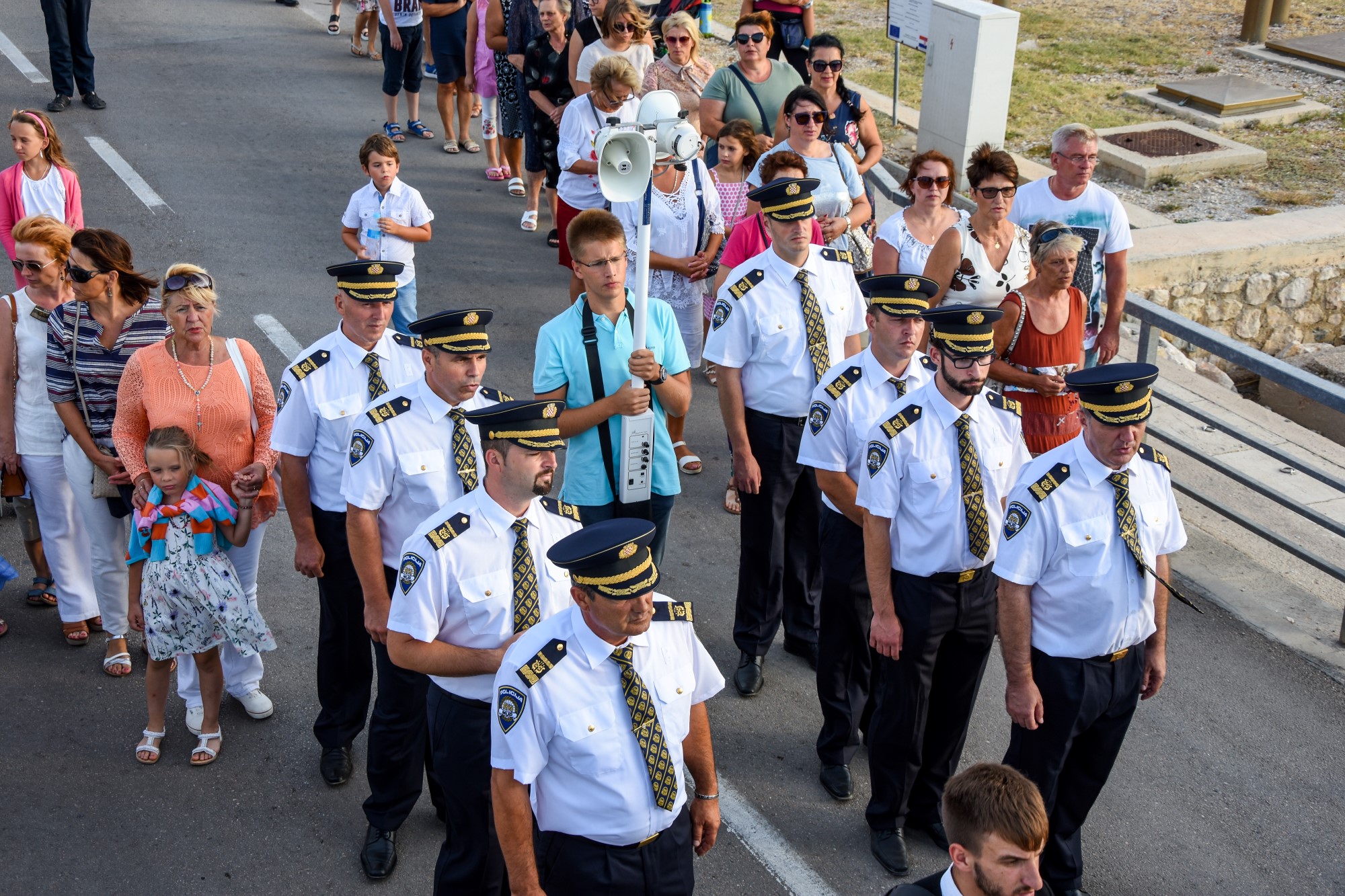 Proslava Velike Gospe u Pagu uz nastup klape Intrade Proslava Velike Gospe u Pagu uz nastup klape Intrade