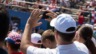 Davis Cup: Vruća navijačka atmosfera u meču Ćilića i Querreya