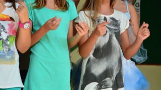 Prvi dan škole u OŠ Stanovi  ; foto Iva Perinčić