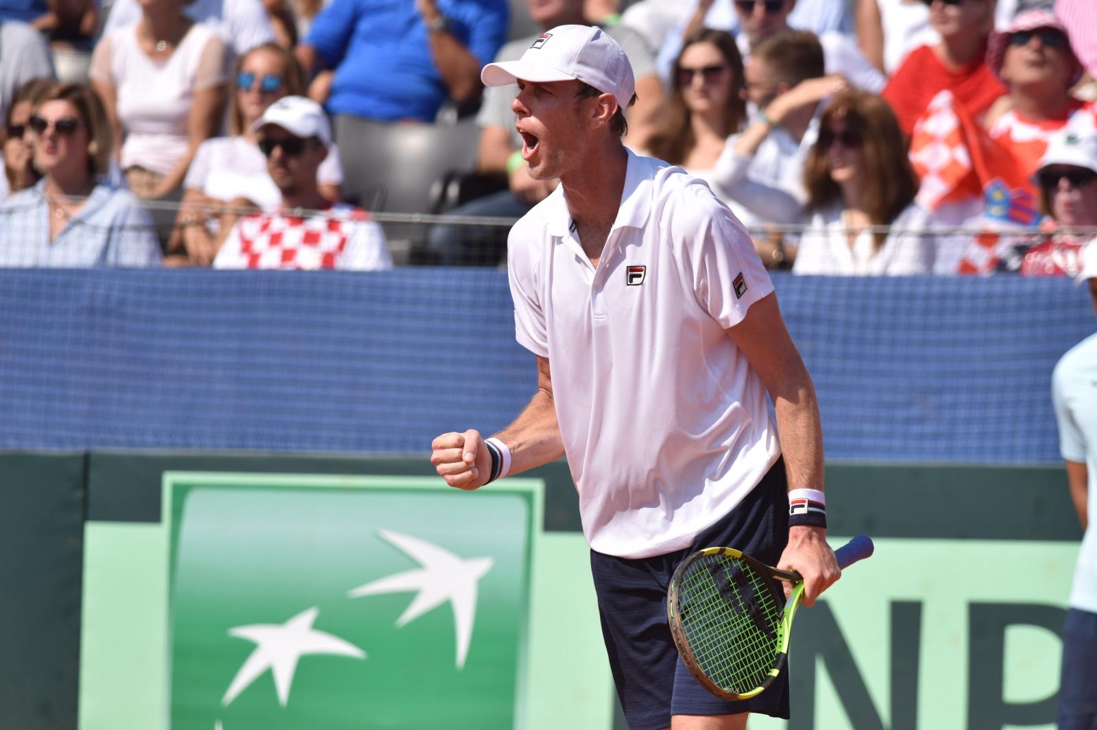 Davis Cup: Marin Čilić – Sam Querrey 1-3 Davis Cup: Marin Čilić – Sam Querrey 1-3