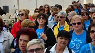 “Relaksice” u akciji “1000 koraka kroz 1000 ulica”, foto: Iva Perinčić “Relaksice” u akciji “1000 koraka kroz 1000 ulica”, foto: Iva Perinčić