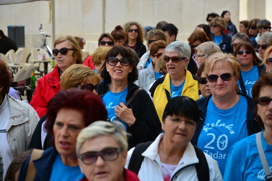 “Relaksice” u akciji “1000 koraka kroz 1000 ulica”, foto: Iva Perinčić “Relaksice” u akciji “1000 koraka kroz 1000 ulica”, foto: Iva Perinčić
