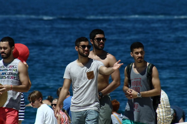 Ljetni šušur na zadarskoj rivi