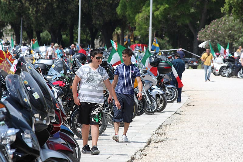 Susret bikera u Zadru (foto: Marin Gospić)