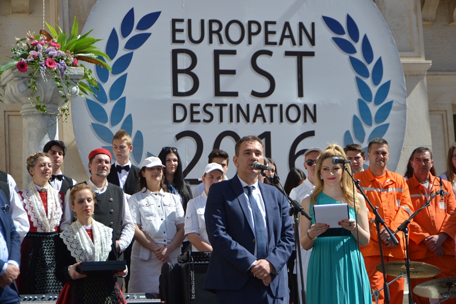 Slavlje povodom dodjele priznanja European Best Destination 2016.