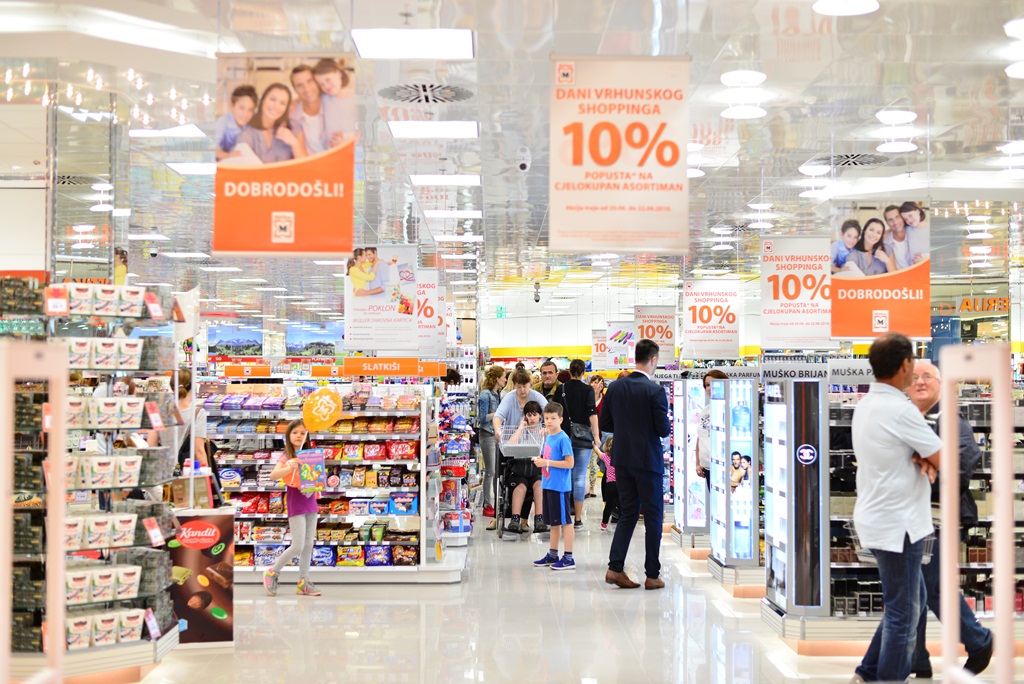 Muller otvorenje trgovine u city galleriji