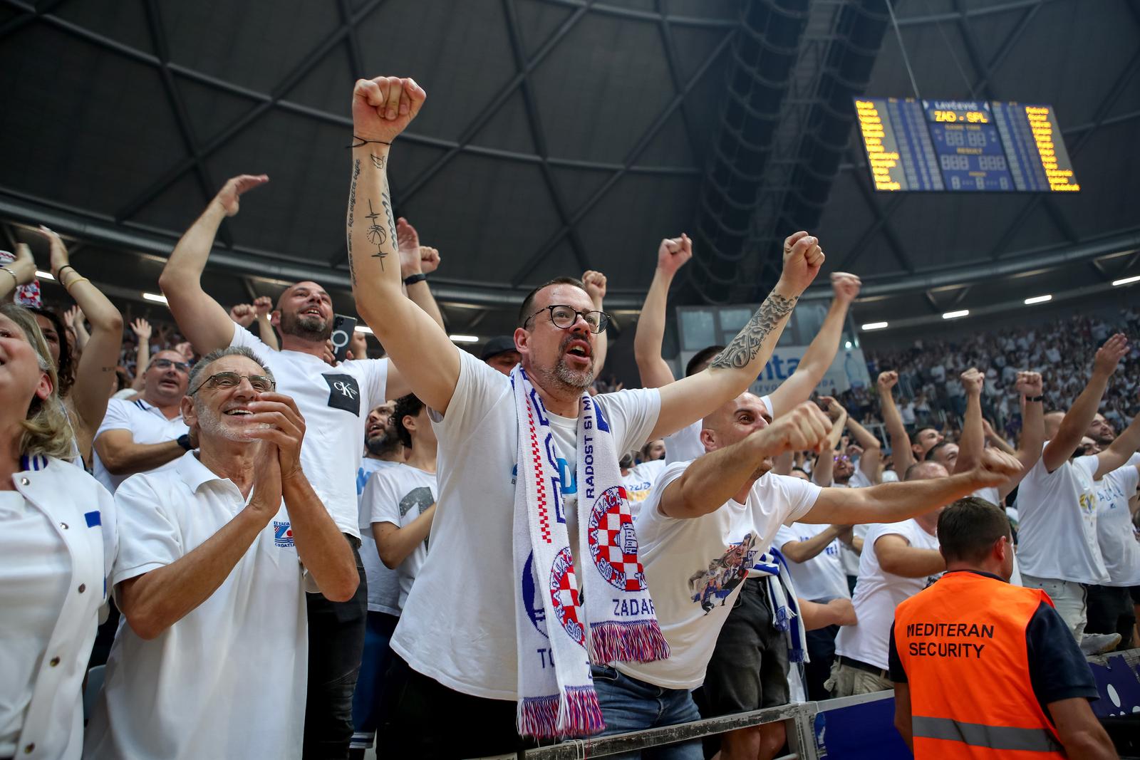 Košarkaši Zadra peti put u povijesti prvaci Hrvatske